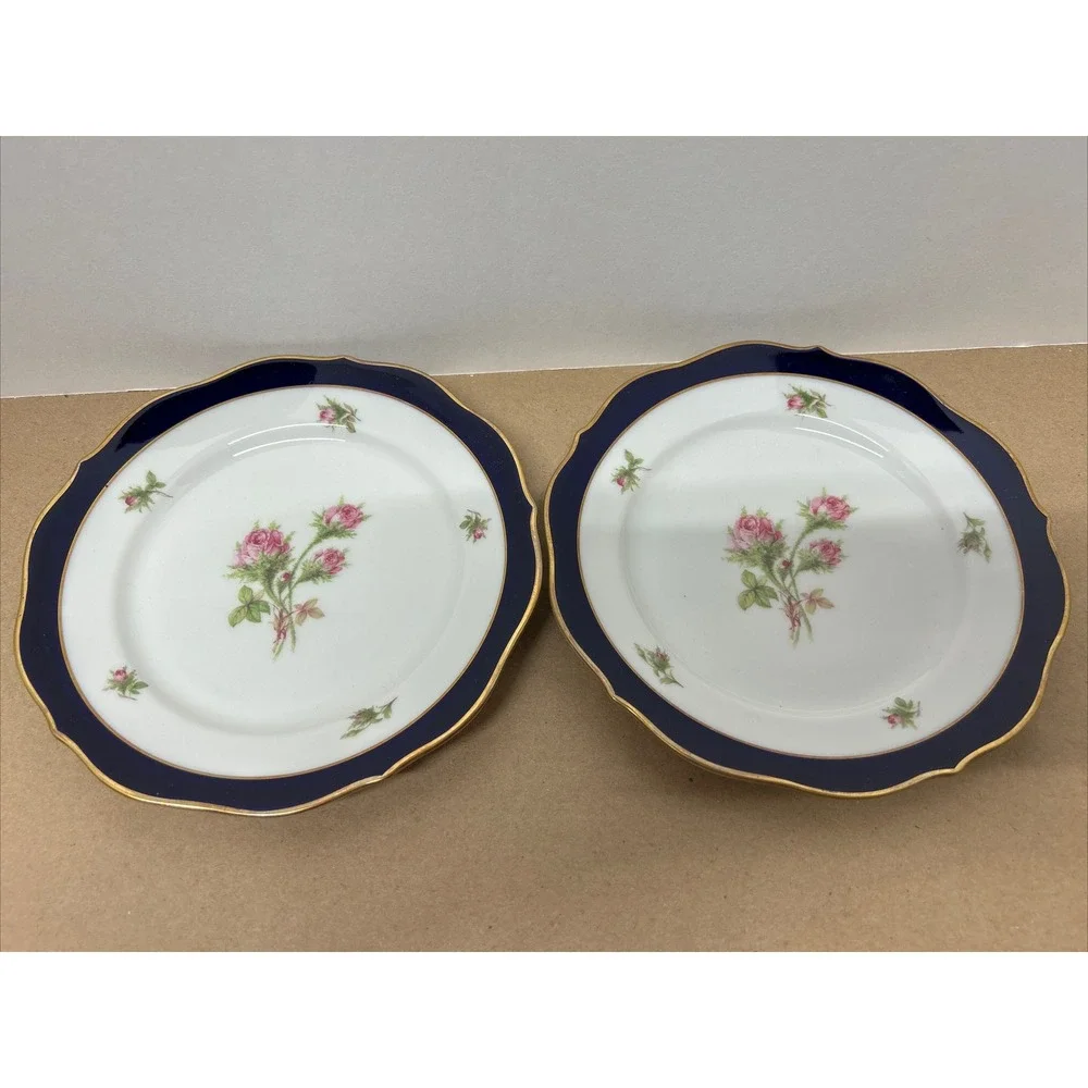 LINDNER PORCELAIN ECHT COBALT BLUE KUEPS BAVARIA Marie Luise 1150 W.Germany